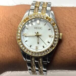 Vintage Gold & Silver Relic Men's Watch